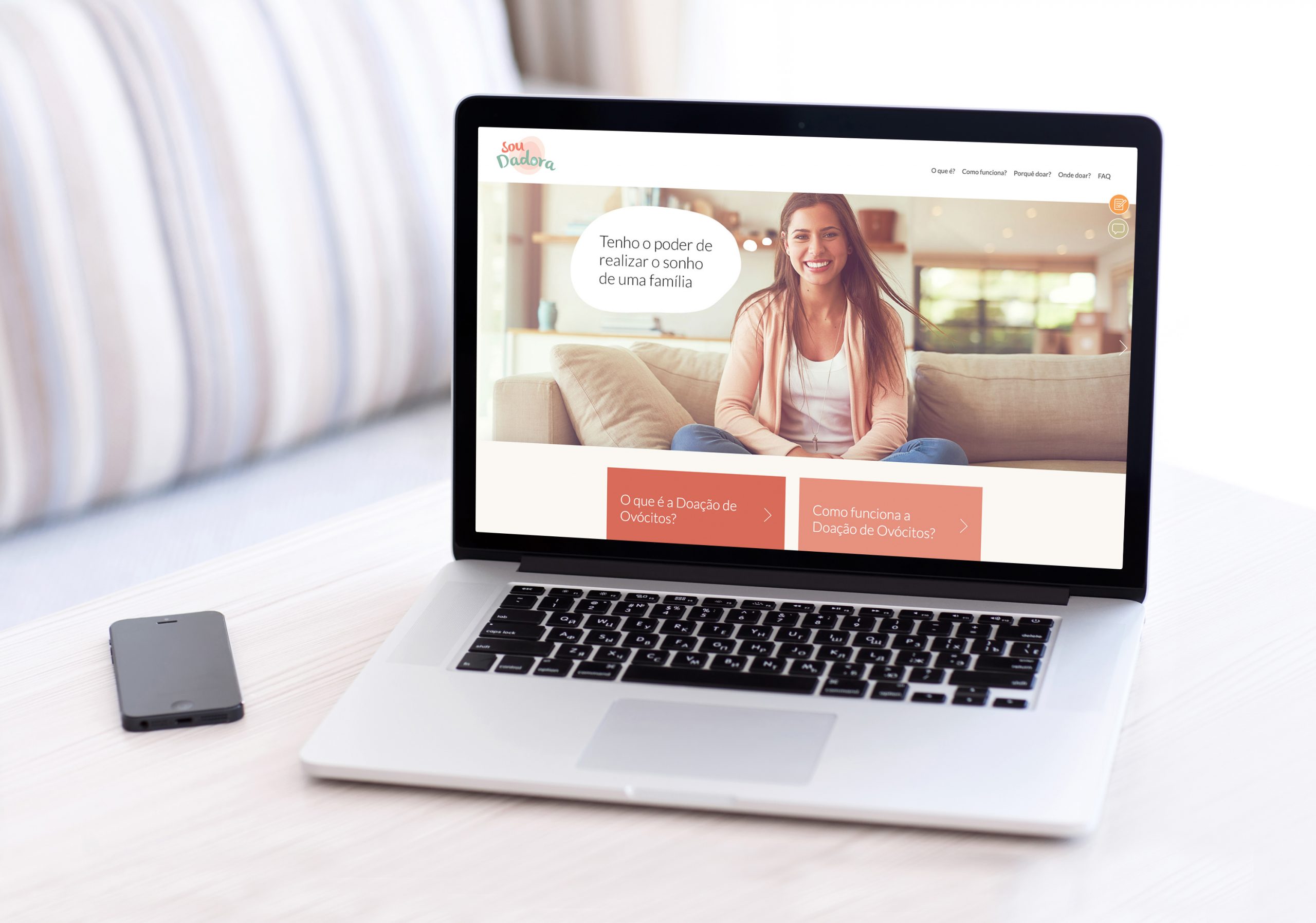 MICROSITE ‘SOU DADORA’ – maresta